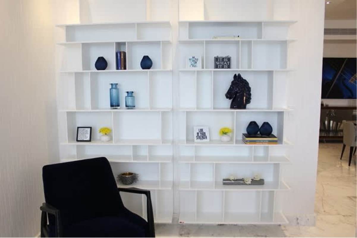 Luxury master bedroom featuring floor to ceiling windows with ocean view in PH Regalia Panama