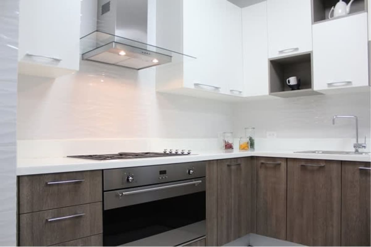 Large balcony with panoramic ocean city views at PH Regalia Costa del Este