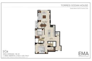 Apartment for Sale in Santa Maria - 2 bedrooms