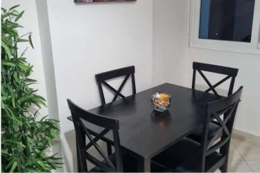 Cozy dining area with ocean breezes and beach decor PH Playa Corona San Carlos Panama