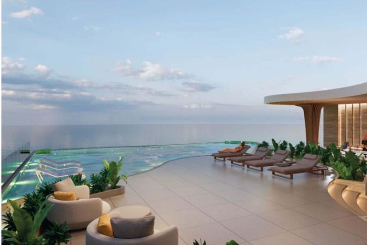 Luxury high-rise PH Allure at the Point with curved balconies in Punta Pacifica Panama
