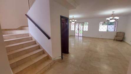Bright second living space with marble floors and staircase Ciudad del Sol Colón Panama