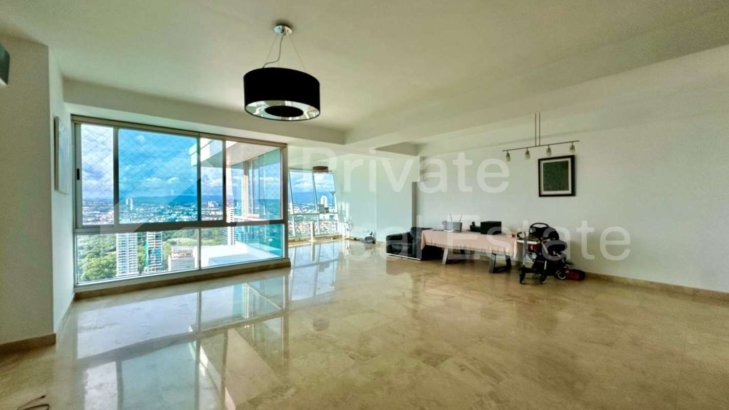 Spacious kitchen featuring granite countertops, stainless appliances in PH Titanium Panama City