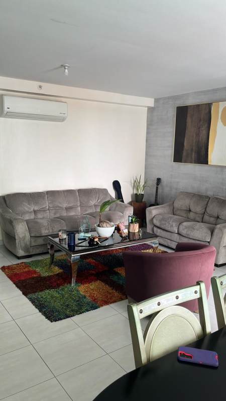 Modern high-rise PH Trinity Tower facade with balconies El Carmen Panama City