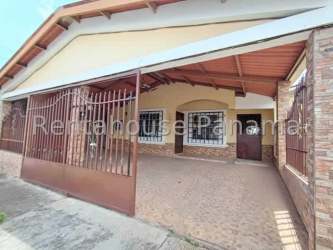 Kitchen with granite counters and ample cabinets in Villas de Montelimar Panama