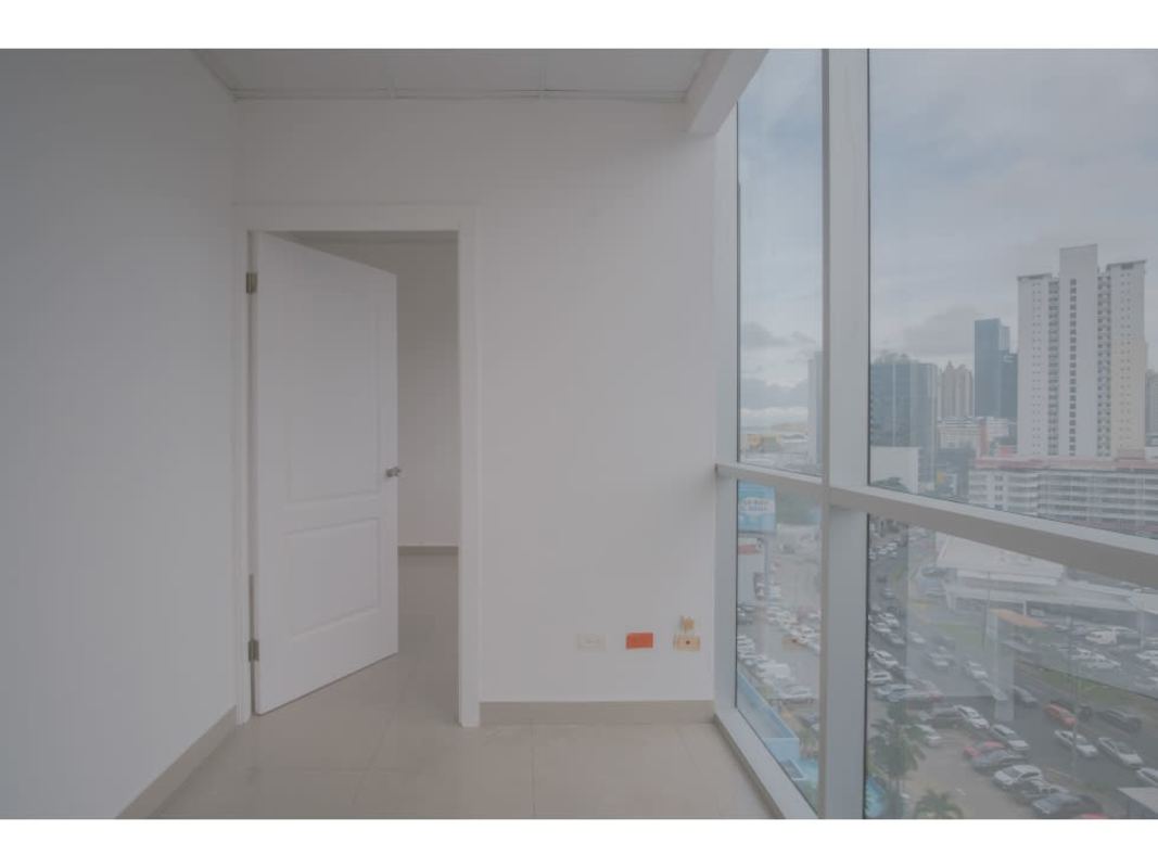 Bright enclosed office room with panoramic windows and ceramic tiles PH Brazil 405