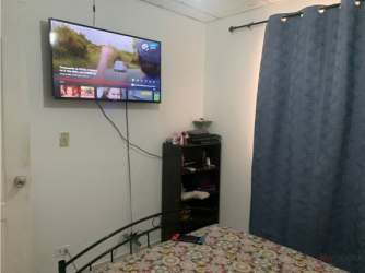 Bathroom with shower, sink, and mirror Valle Dorado La Chorrera Panama
