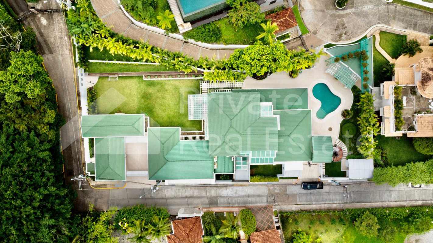 Scavolini gourmet kitchen with island marble countertops luxury mansion Altos del Golf Panama