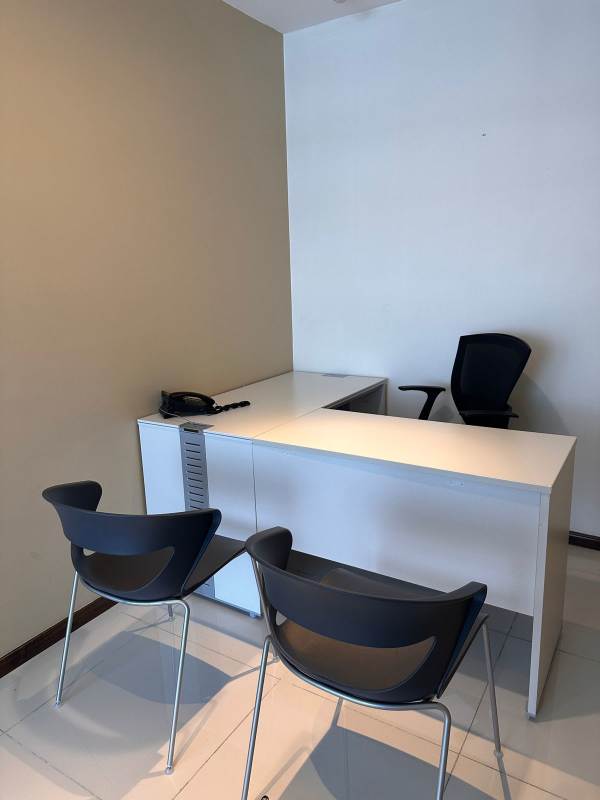 Small furnished executive office with panoramic city view at Oceania Business Plaza Tower 1000 Punta Pacifica