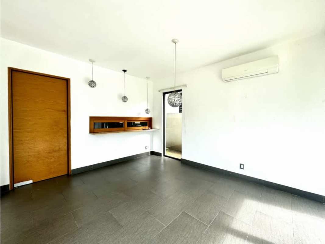 Modern kitchen with granite countertops and high spec cabinetry in Altos de Panamá house