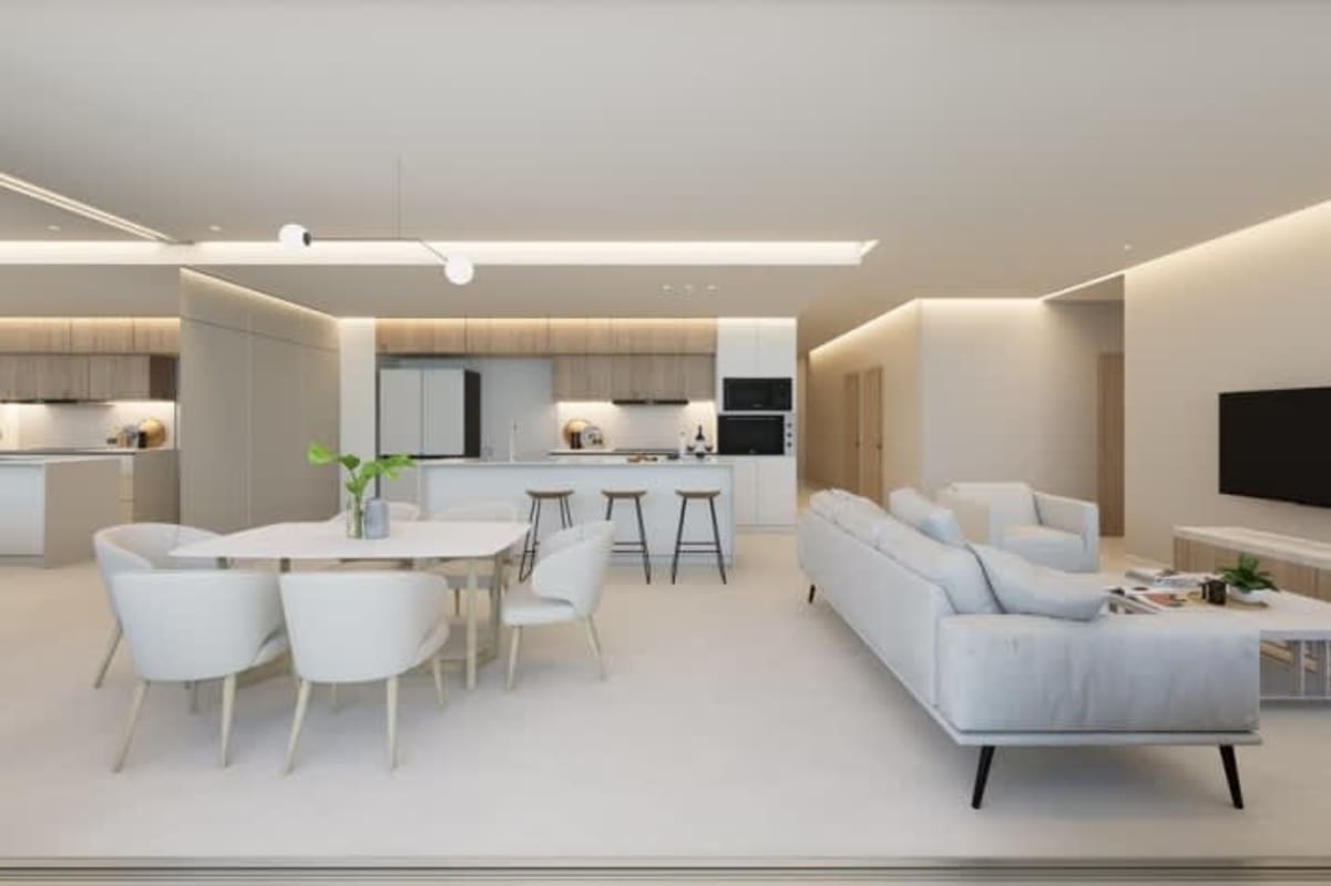 Modern bathroom with premium fixtures PH Ocean Drive Panama City