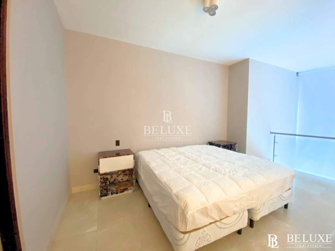 Spacious bedroom loft with ocean views at PH Pacific Village Panama