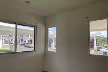 Gated children’s playground and small soccer field in Senderos Costa Verde residential community La Chorrera