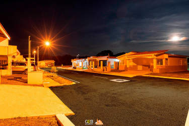 Exterior view with carport and front yard Luna Tableña Las Tablas