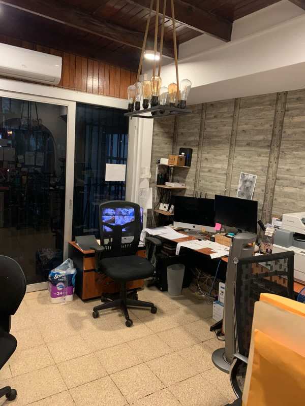 Large indoor storage space with metal security bars and bins El Dorado Panama