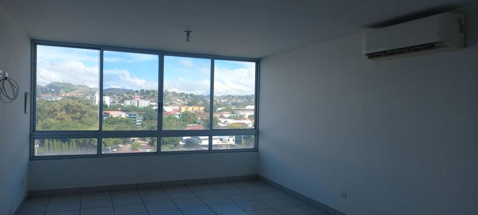 Bathroom featuring glass enclosure, granite countertop and modern fixtures in PH Lefevre 75 Panama