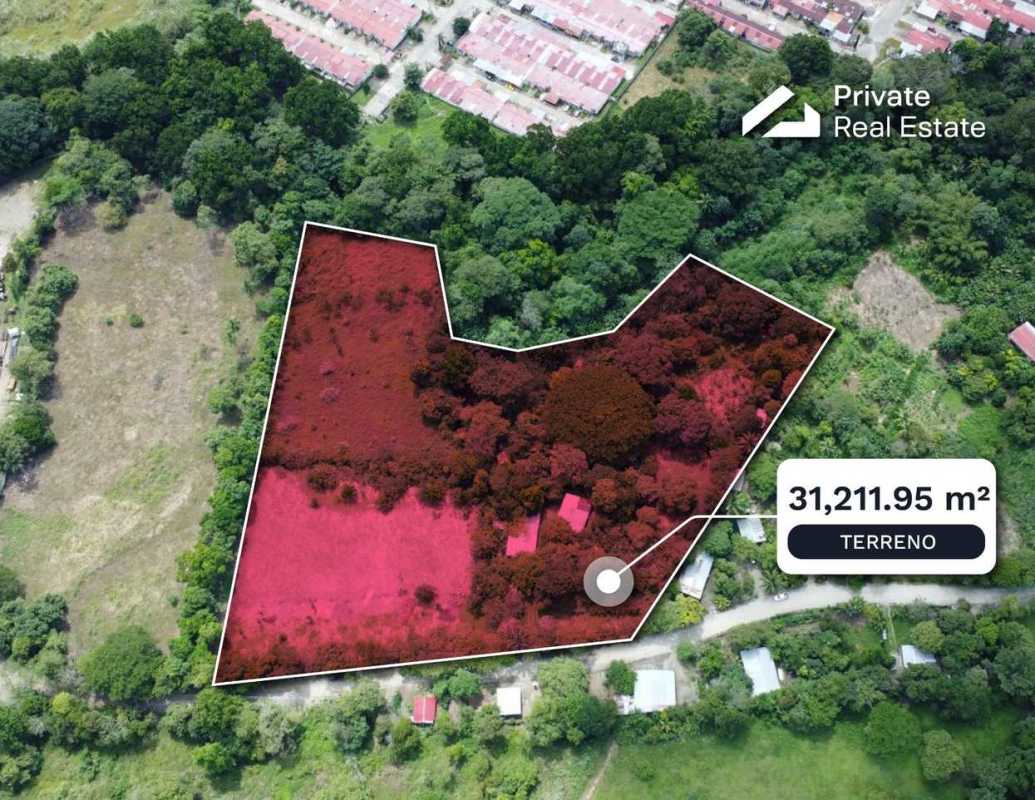 Industrial and commercial development land for sale near Pacora, Chepo district Panama.