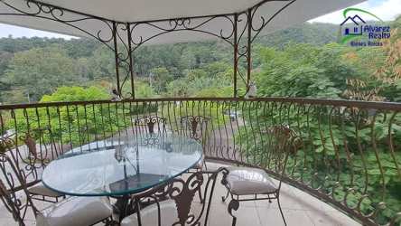 Laundry room with washer, sink, storage in PH Boquete Gardens Panama