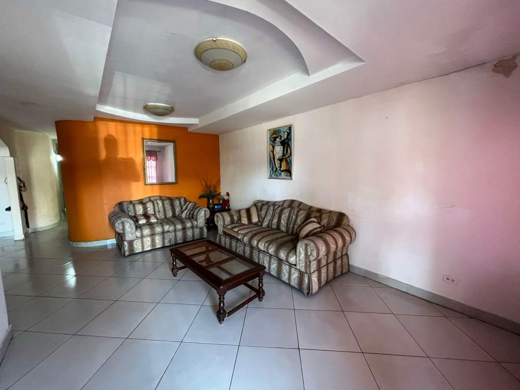 Modern bathroom with double sinks, whirlpool tub, elegant tiles Villa de Las Fuentes Panama