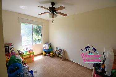 Spacious living area with vaulted ceilings, terrace access, natural light at Costa Blanca Golf Villa Panama