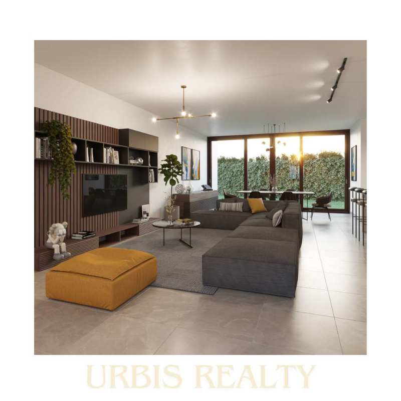 Spacious open-plan living and dining room in Casa Vita Parque Lefevre Panama