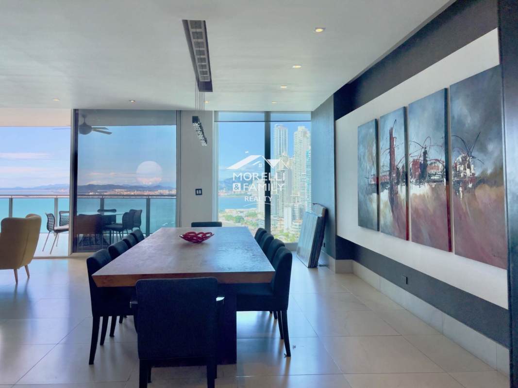 Master bedroom with oceanview balcony, ensuite bath and premium finishes in PH Aqua Mare