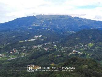 Forested mountain parcel Palo Alto Boquete ideal eco-resort land Panama