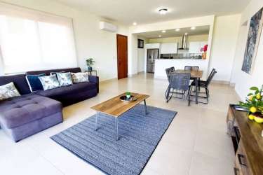 Infinity swimming pools with ocean view at Altamar Casamar beach community San Carlos Panama