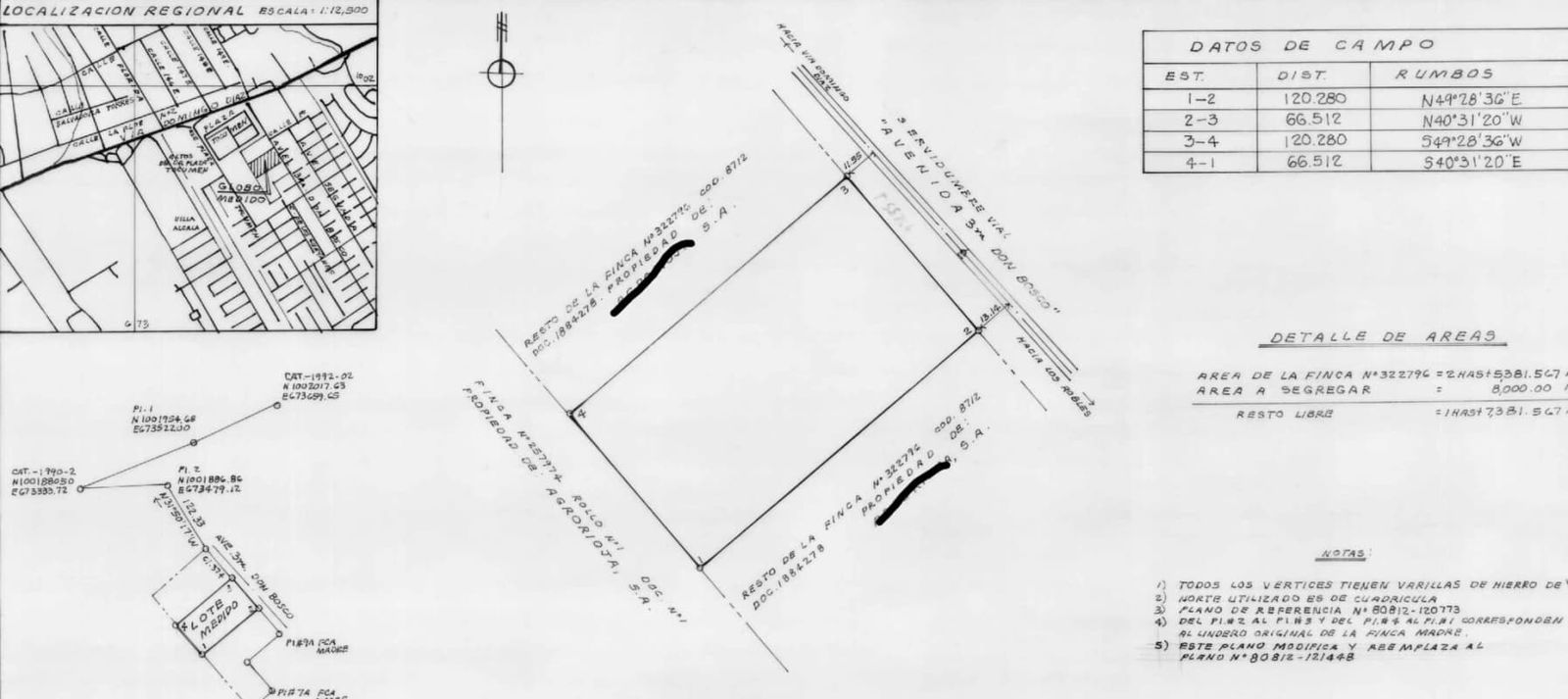 Aerial showing vacant land with freeway adjacency near residential and commercial buildings Don Bosco Panama