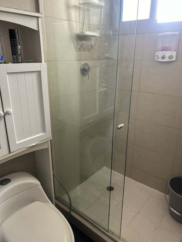 Bright kitchen with appliances and modern cabinetry at PH Rokas Condado del Rey Panama City