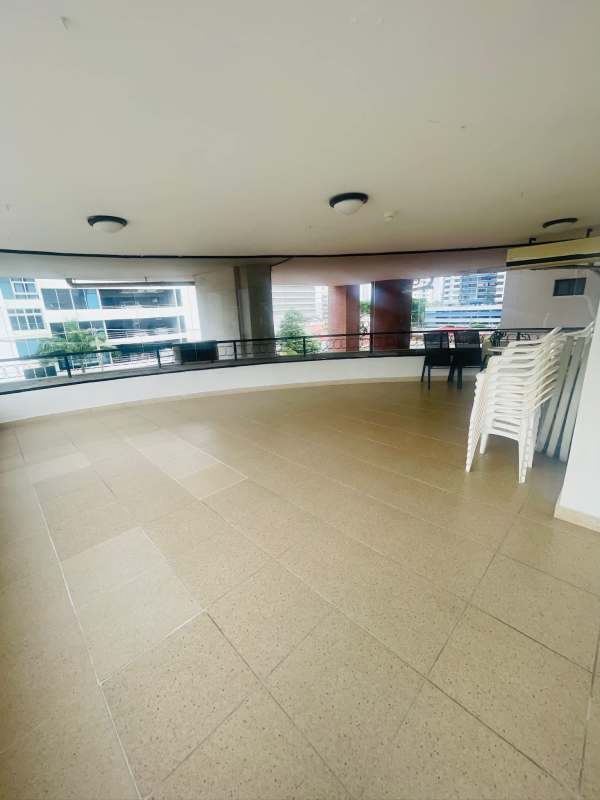 Swimming pool and social area of PH Metropolitan Tower San Francisco Panama