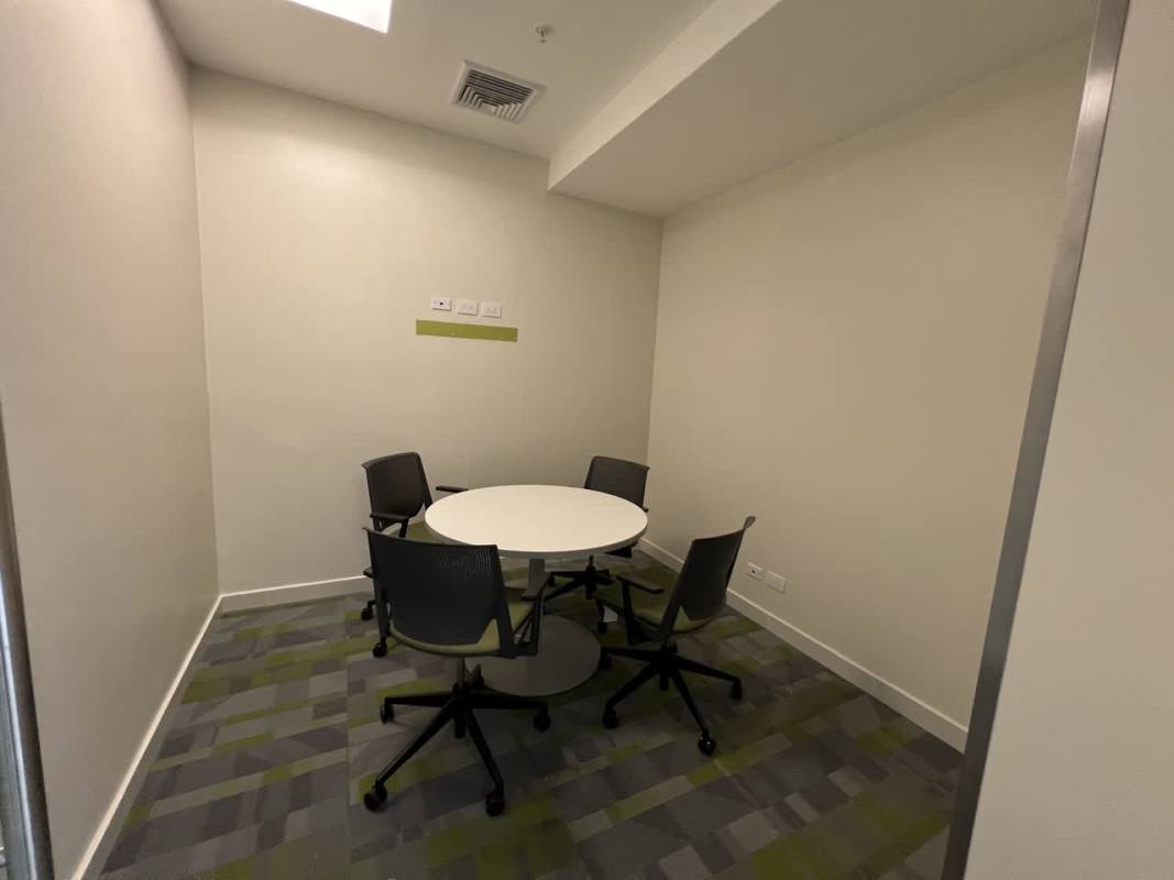 Elegant conference meeting room with skyline views at Costa del Este office tower Panama