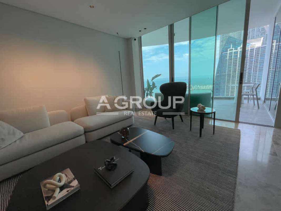 State-of-the-art kitchen with island and premium appliances in Pacific Point Punta Pacifica Panama