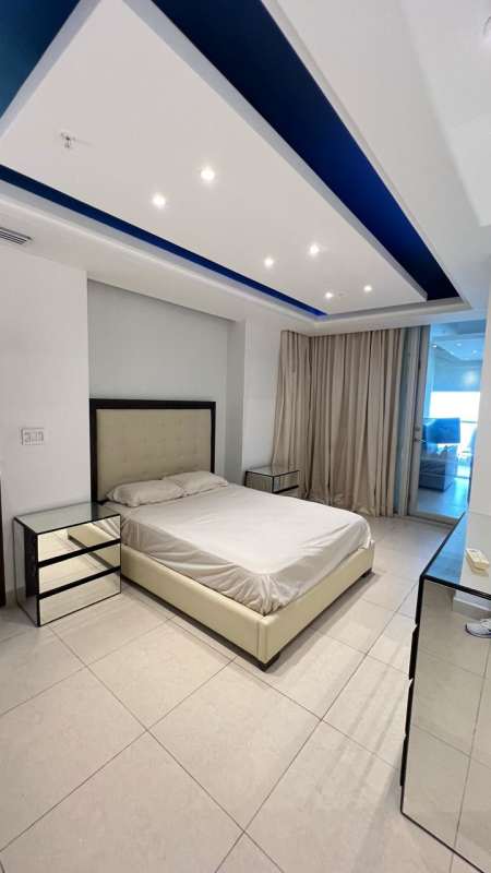 Fully equipped modern kitchen in furnished apartment PH BICSA Tower Panama City