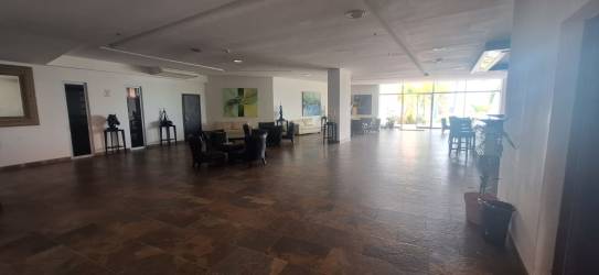 Infinity edge swimming pools facing Pacific Ocean at PH Ibiza Playa Corona resort in San Carlos Panama