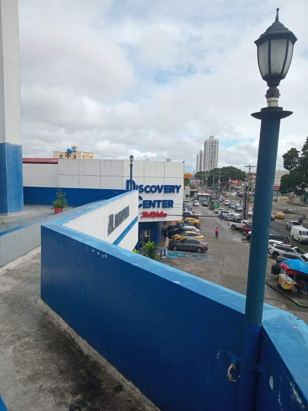 View of Discovery Center shopping mall near Beverly Plaza in Rio Abajo Panama City