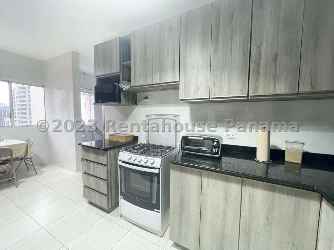 Balcony overlooking Obarrio financial district from PH Victoria Tower Panama