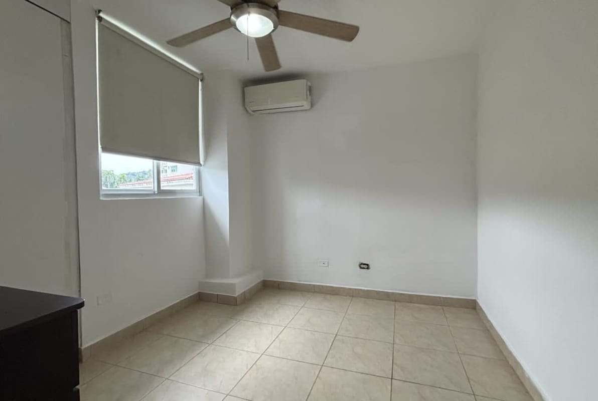 Bedroom space with window bright light minimalist PH Albrook Point Clayton Panama