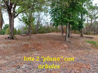 Coastal panoramic view with beach, hills and partial development land in Panama