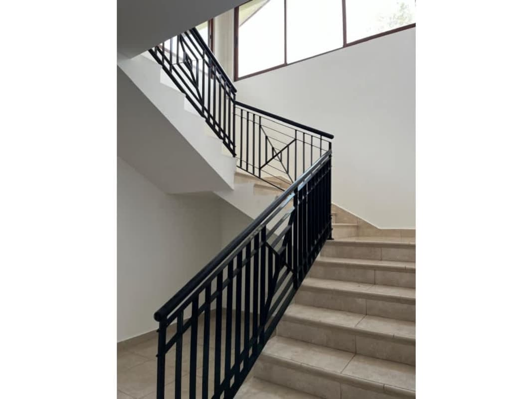 Spacious modern kitchen with island and granite countertops near US Embassy Clayton Panama