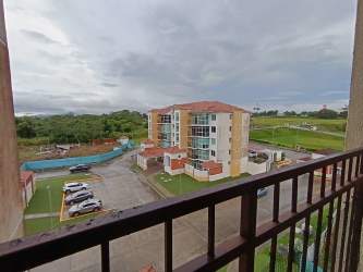 Balcony with view of apartment surroundings at PH Natura Costa Verde Panama