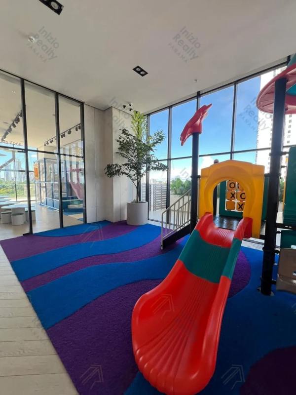 Spa, gym, and indoor pool amenities with ocean skyline views Victory Wellness Panama