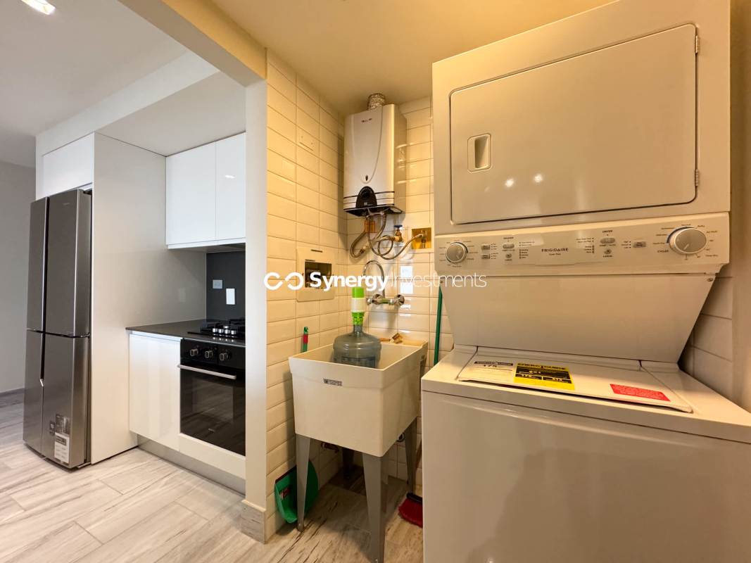 Modern bedroom marble flooring city skyline views Nuovo Residences by Armani Casa Panama