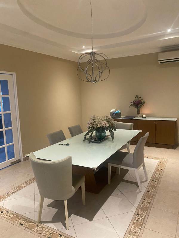 Bedroom in spacious house Altos del Chase with AC, closet, ceiling fan, natural light