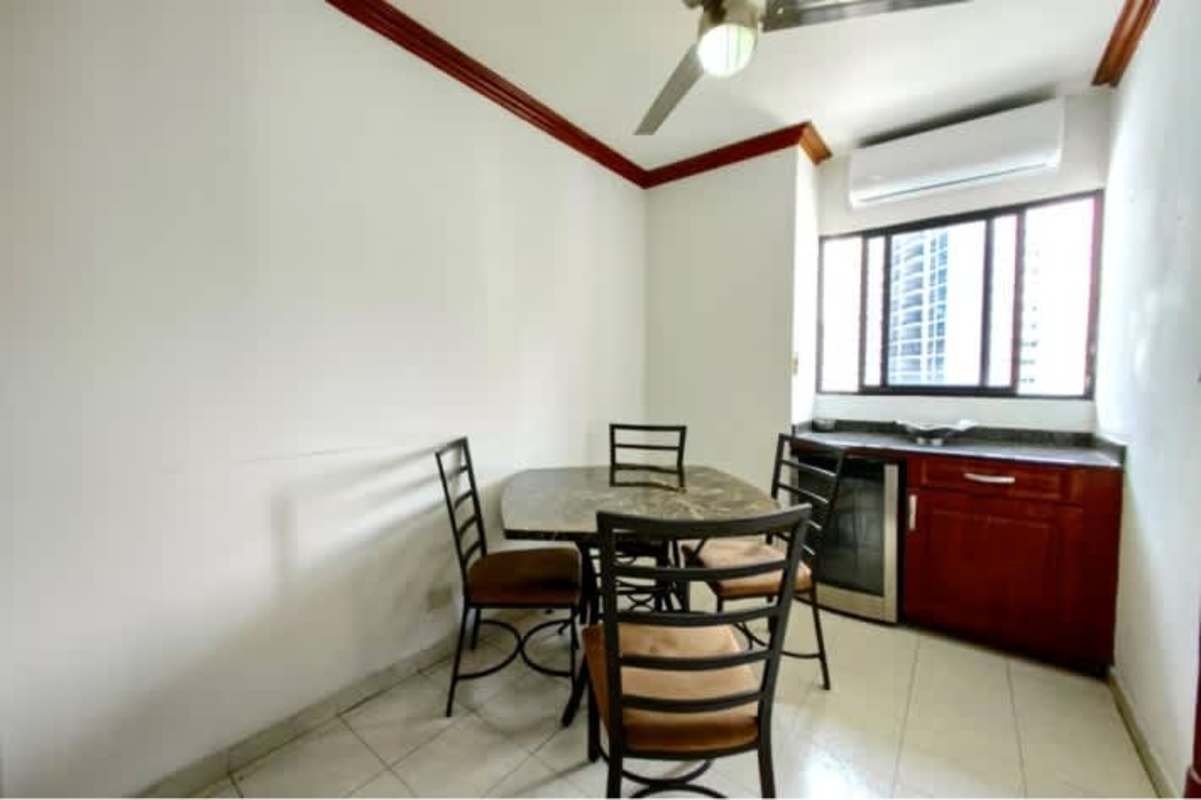 Spacious dining space with panoramic windows Pacific Ocean view PH BICSA Panama