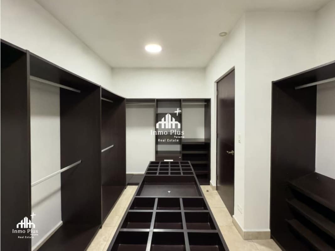 Spacious gourmet kitchen with island granite countertops luxury home Costa del Este Panama