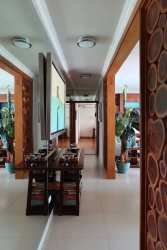 Cozy bedroom with beachfront terrace view in PH Balboa Bijao condo for sale