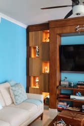 Wide covered terrace with outdoor dining overlooking Pacific Ocean in Bijao Panama