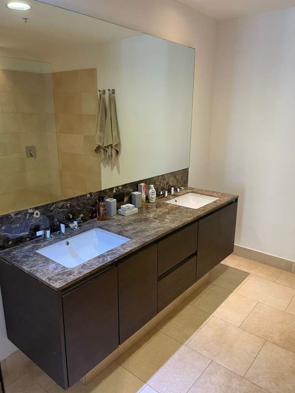 Private balcony with ocean and skyline view PH Ocean Club Panama City