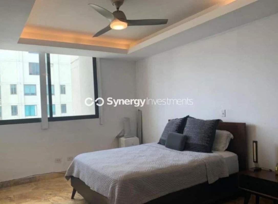 Elegant entrance lobby at PH Aquarius luxury apartments Punta Pacífica Panama